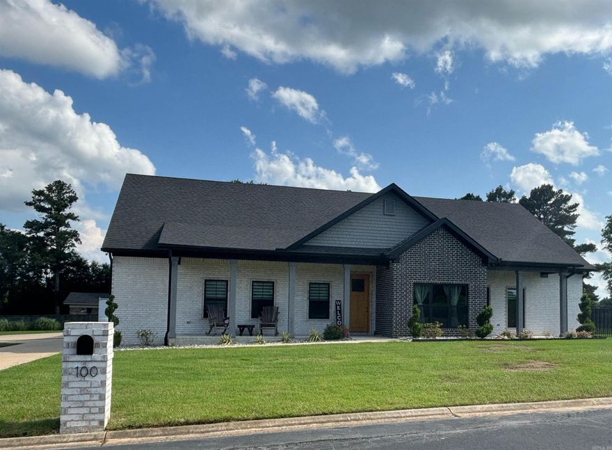 MOTIVATED SELLER! Well-built custom home in Price Acres with a 5’ fence for security around your pool. This brick home has cedar-inspired shake accents, 10’ ceilings & polished concrete floors. 3 bdrm, 3 bath, flex room, dining area, & office. The gourmet kitchen features custom cabinets, stainless appliances, restaurant-style faucet, and farmhouse sink. Drawer-style microwave in the quartz island, walk-in pantry, and endless storage. Double oven & separate gas range with pot filler. Granite tops with matte finish & double sinks. A 3rd bath for pool use. 14’ tall brick gas fireplace with a live-edge mantel in the living room. Low cost & maintenance saltwater pool with a hard cover and cleaning robot. Barn door to the owner’s suite & spa-style bath with standalone tub & custom tiled shower. Custom cabinets in the bathrooms with abundant storage. Large owner’s closet with his/hers entrances. Cellulose wall insulation for energy efficiency and premium noise reduction. Garage fits 4 cars or all your toys & built-in storage with an extra room for yard & pool supplies. Seller is offering $10,000 toward buyer closing cost or buy down! Come see this gem!