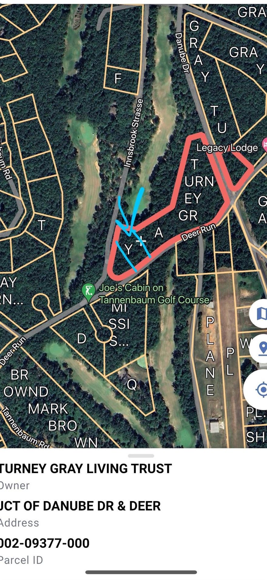 Lot 322 backs up to the Golf Course in Tannenbaum Subdivision on Deer Run. Annual dues only $500 per year & you have access to the TPOA Park with Picnic Pavilion, outdoor stone fireplace, grills, Pickle Ball Court, & Tennis Courts. Tannenbaum Golf Course is also close by (dues do not cover playing the course)