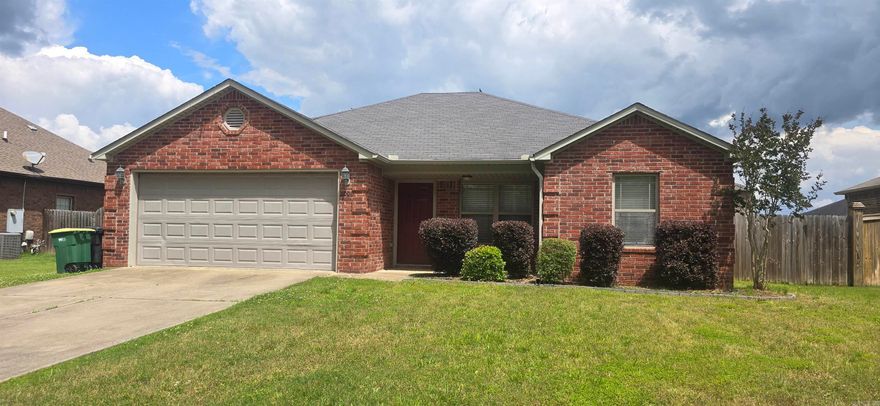 ALL ELECTRIC 3 Bedroom 2 Bath Non-Smoking Home in the Sherwood area. The kitchen is furnished with a refrigerator, electric range, dishwasher, disposal, built-in microwave and pantry. This home also features separate dining area, patio area, separate utility room, central heat and air, walk-in closets, washer/dryer hookups, ceiling fans, and 2 car garage. Pets may be considered.