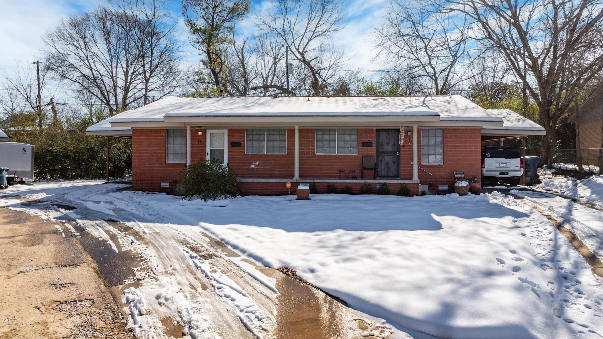 Discover an exceptional investment opportunity with this well-maintained all brick duplex in the middle of Little Rock! This property offers the perfect blend of convenience and potential for steady rental income just minutes from major shopping centers, restaurants, and schools, easy access to the interstate. It is positioned to attract a diverse range of tenants. With two separate units, this duplex provides the opportunity for dual rental income, whether you choose to rent both units or occupy one while renting the other, you'll benefit from consistent cash flow. All utilities are separated, landlord is responsible for tax, insurance, termite policy; newer hardwood floor in the living room in the left side unit.