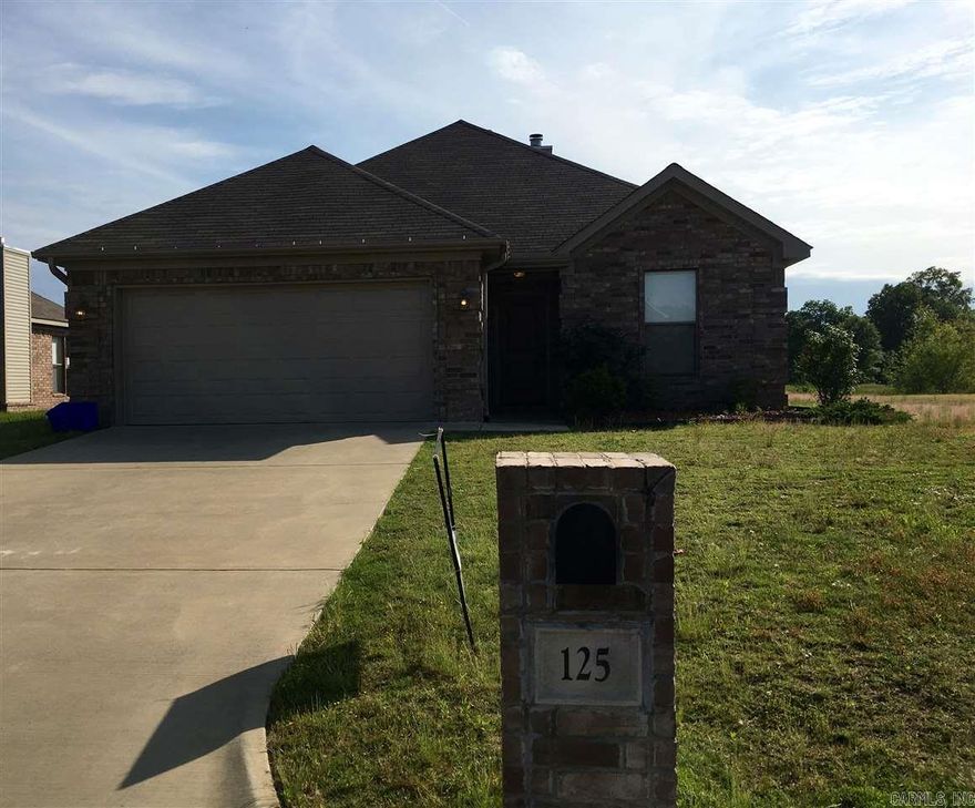 Beautiful 10 Ft. Ceilings..  Woodburning Fireplace.. Luxurious Master Bath w/ Dual-Head Shower, 2 Sink Vanity, & Walk-In Closet.. Kitchen has Stainless Steel Appliances & Premium Countertops.. Indirect Lighting Throughout.. Double Crown Molding.. (Seller is Licensed AR Real Estate Broker) **$500 Pet Fee