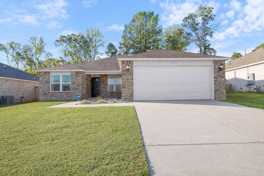 There’s a calm that comes with finding a home that truly fits — where the layout makes sense and everyday life flows with ease. 7009 Woodsgate delivers that feeling from the moment you step inside. A thoughtful split floor plan keeps the primary suite tucked away for quiet mornings, while the open kitchen with a large island anchors the heart of the home — perfect for unhurried breakfasts, weeknight dinners, or catching up with friends in the living room nearby. A sizeable pantry off the laundry room makes everyday living feel organized and effortless. The larger layout for the neighborhood gives everyone room to breathe, and the fully fenced backyard is ready for pets, playtime, or slow evenings under the sunset. Built in 2021, enjoy low-maintenance plus a refrigerator that can stay, all that’s left to do is move in and make it yours. Tucked just minutes from I-30 and close to Bryant, Benton, and Little Rock, this home offers small-town ease with city access — a space that feels peaceful, practical, and exactly where life’s next chapter should begin.