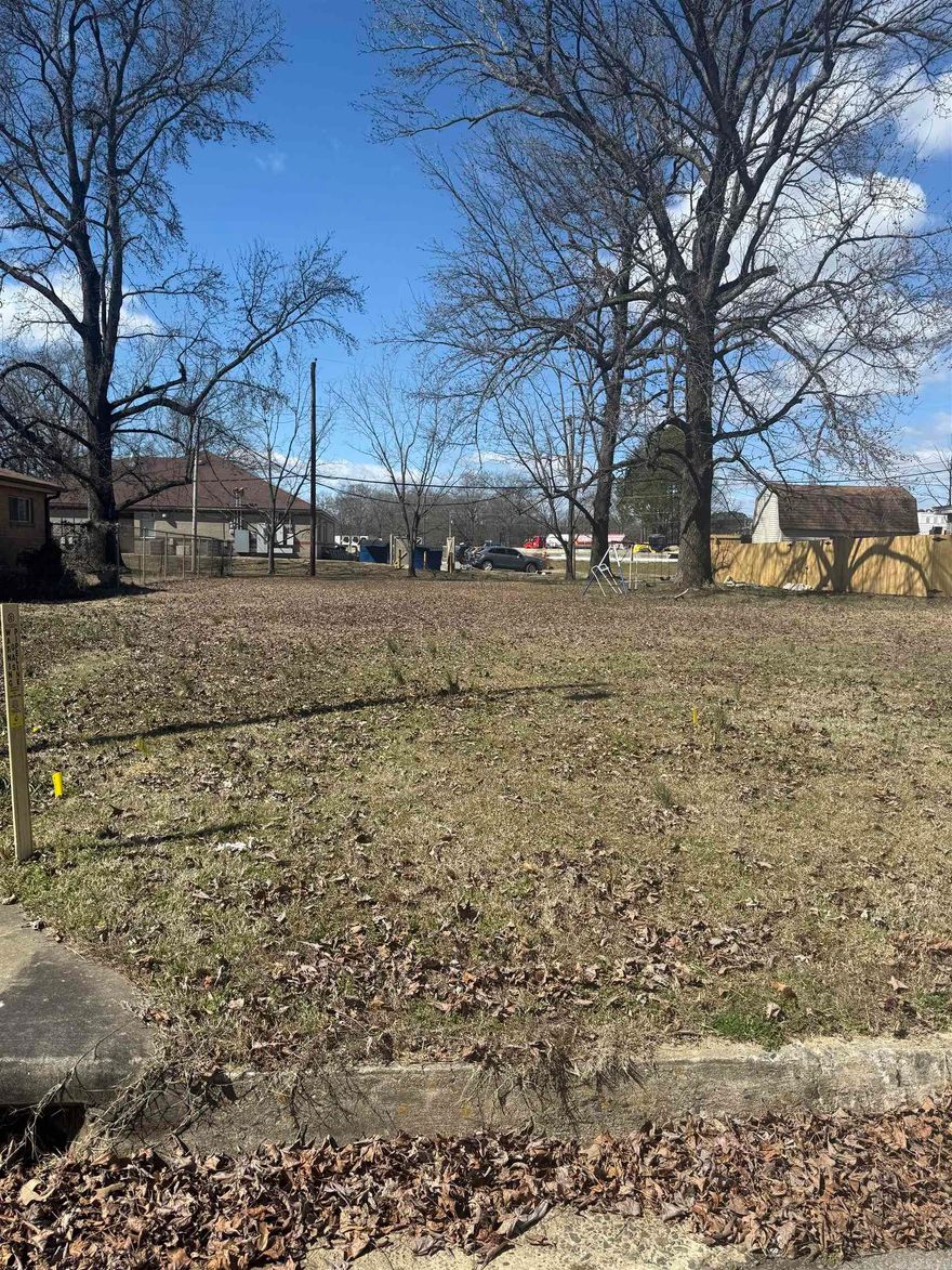 Great cleared, level lot in a well established neighborhood to build your home.  No mobiles allowed.