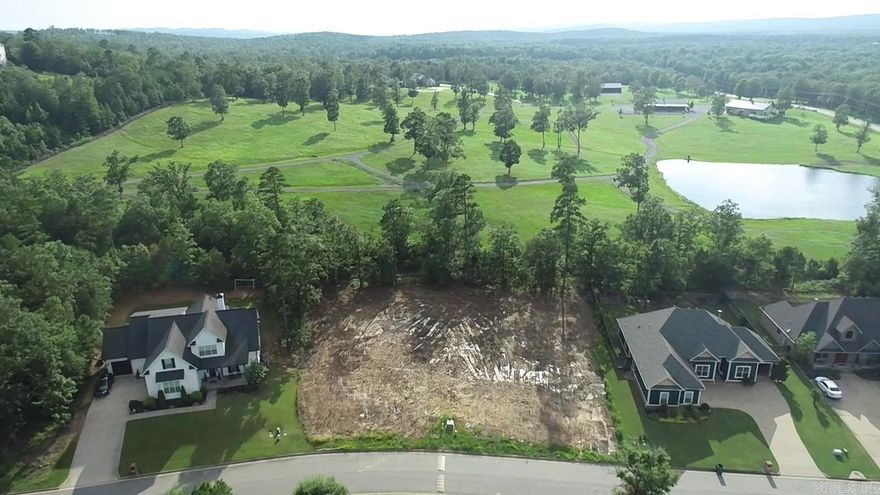 This lot is located in the gated Waterview Estates neighborhood with amentites such as a basketball court, football field, soccer field, pickleball court, tennis court, miles of nature walking trails, community bonfire area, among more amentities. Very unique development offering lots of all sizes and prices with all sorts of different views, many of which overlook Lake Maumelle, all backing up to green space to have the natural air and secure feeling of your own space