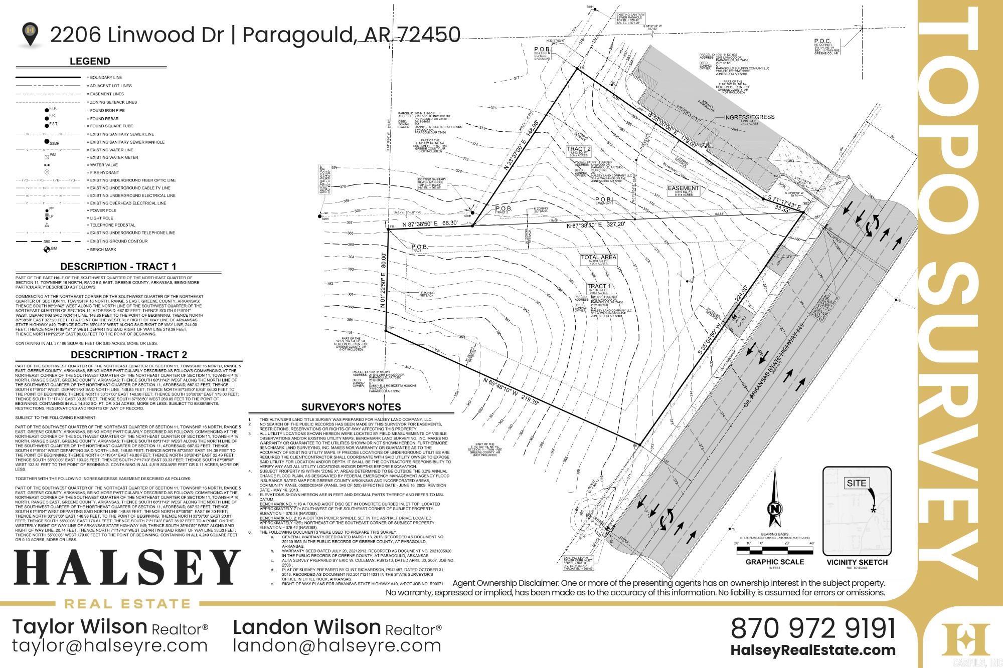 Metes & Bounds - Commercial Sale