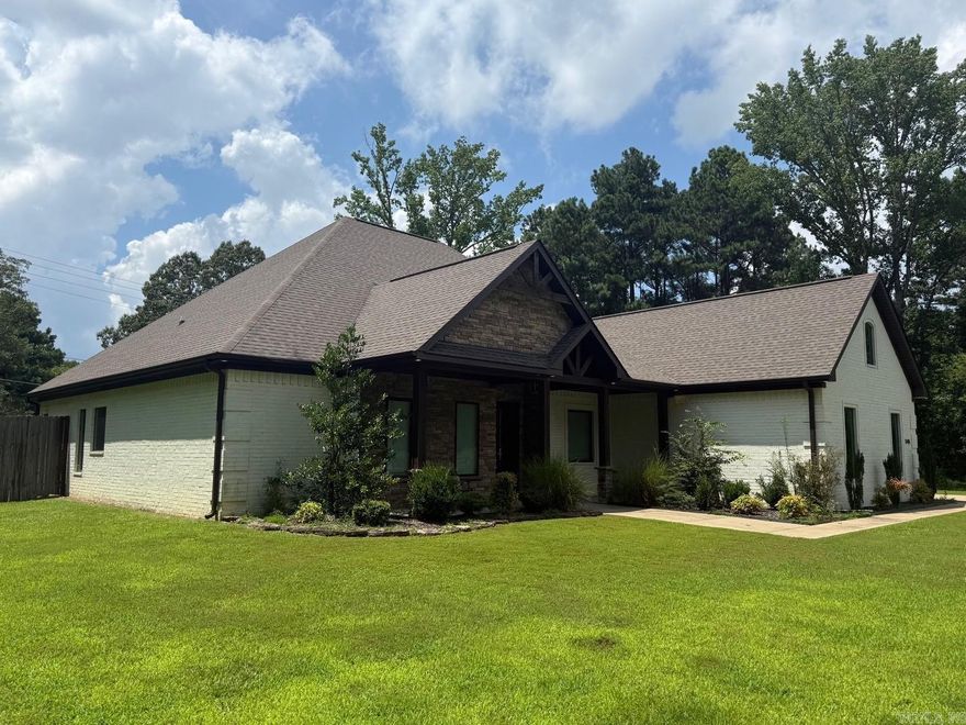 Welcome to peaceful country living with city convenience! This charming home sits on 5 acres in the highly desired Avilla West area. Inside, you’ll find a spacious open floor plan, tall ceilings, and tons of natural light. The kitchen features stainless appliances, ample counter space, and a breakfast bar. The split floor plan offers a private primary suite with a large walk-in closet and relaxing ensuite bath. Step outside to enjoy the oversized covered patio with Fireplace and built-in grill, fenced backyard, and serene wooded views—ideal for relaxing or hosting guests. There is a 30 x 30 shop with a man cave and plenty of storage . All this just minutes from Benton, Bryant, and Little Rock! Don’t miss your chance to own a little slice of the country with all the modern comforts. Schedule your showing today!