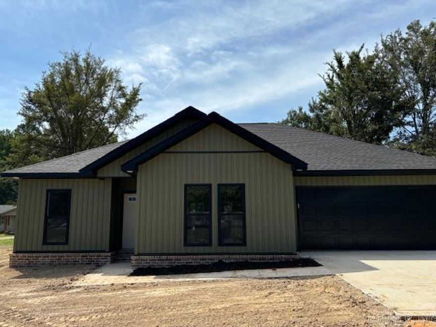 This new construction home located behind Pine Log Road in Brookland will be ready in the next few weeks. 3 bedroom 2 bath, Open floor plan with split bedrooms, granite counter tops, a great kitchen with large cabinets and lots of drawers, large master bath & closet, nice laundry room and a patio out back.  Enjoy the country and roomy back yard with .77 acres.  Brookland School District.