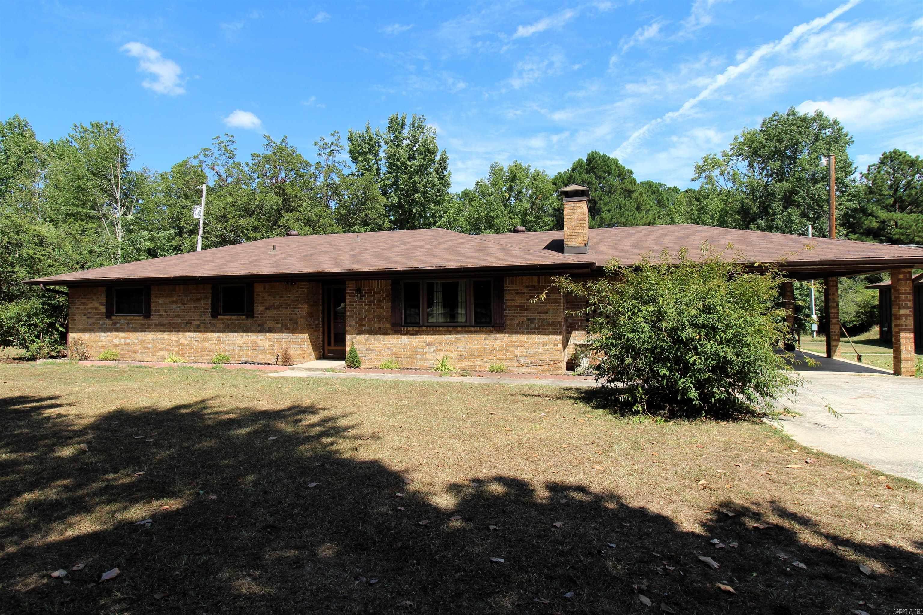 Investment opportunity in Sheridan*parcel number 100-04372-000*right by Brownwood Subdivision*20.15 gorgeous acres with around 1300' of paved road frontage*plans for future development all around*this property adjoins the city limits*all brick original owner home*3 bedrooms 2 baths*roof 1 year old*HVAC 4 years old*with a separate small 1-bedroom apartment*separate mobile home hook-ups if needed*44x20 shop/RV parking*nice established pond*rare opportunity to develop this land or sit on it as an investment*let your money make you money*