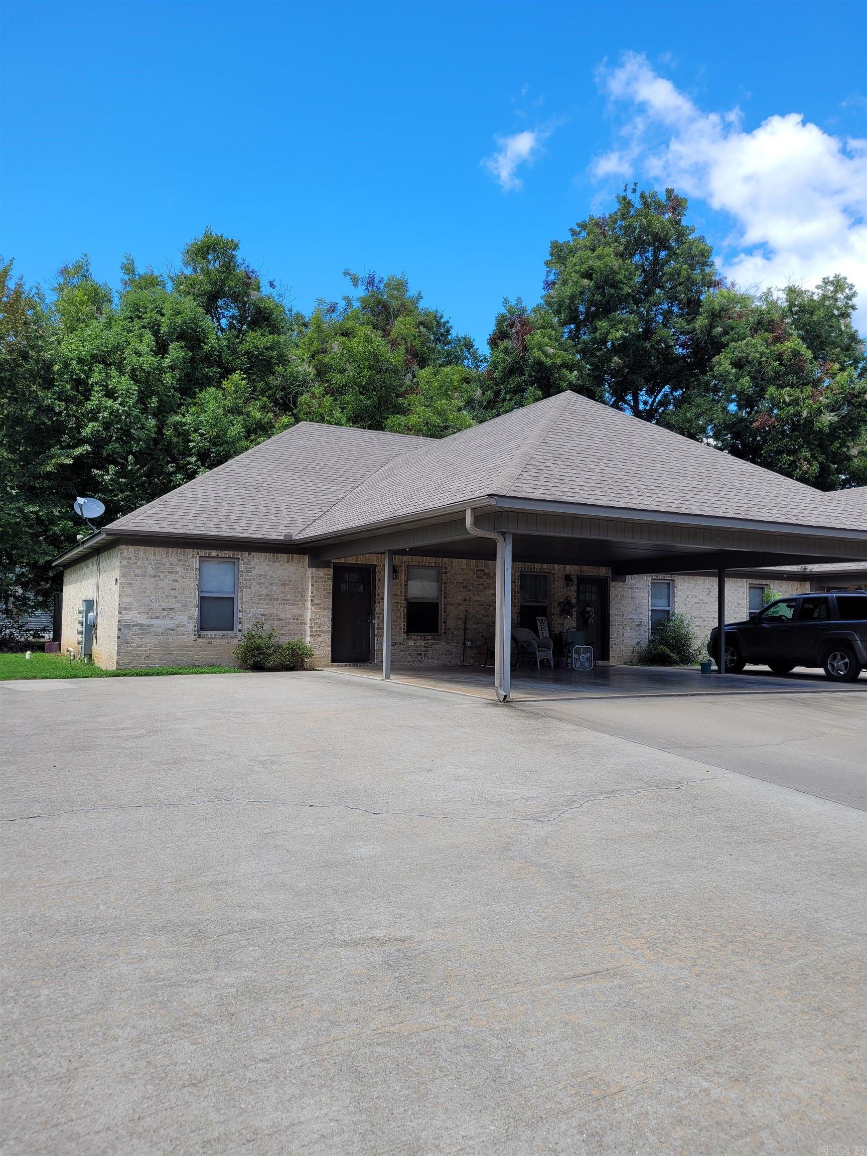 2 bedroom / 2 full bath unit available in downtown Beebe. This unit has stained concrete floors throughout, solid surface counter tops, and updated appliances. Cute front porch, good size for sitting and back patio. Rent is $775 Deposit is $775. Application fee is $40 per adult. NO PETS. Tenant pays all utilities. Lawn maintenance is provided.
