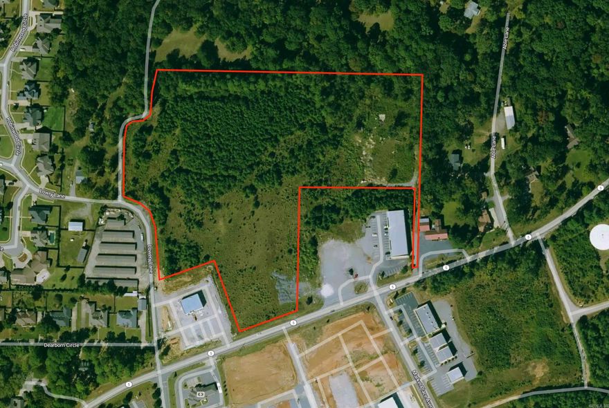 Here is your opportunity to own a piece of one of Saline County’s fastest-growing economic corridors. This ±15.57-acre tract of C-2 zoned property is primed for your next commercial venture. C-2 zoning allows for a wide range of permitted uses, including general commercial, shopping centers or big box retail, small-scale commercial, restaurants (drive-through and non-drive-through), convenience stores, hotels (large and small scale), automobile repair/service, office (small and large scale), personal care services, child/adult care centers, churches and places of worship, institutional uses, live/work units, commercial parking facilities, and veterinary clinics. *See Bryant Zoning Ordinance in assoc docs for more info*   With its size, location, and flexibility in permitted uses, this property presents a rare opportunity for development in a high-growth area. Don’t miss your chance to capitalize on the continued expansion of this corridor.