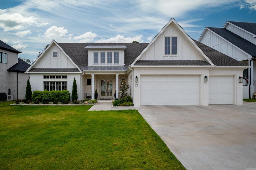 Don’t miss this builders personal home with 5-bedrooms and 4-bathrooms that is the epitome of luxury living. With a bonus room that offers versatility and a built-in office unit in the 5th bedroom, it's ideal for remote work. The primary bedroom and the office/5th bedroom are conveniently located on the main floor. Upstairs, you'll find 3 bedrooms, 2 bathrooms, and an additional bonus room.The primary suite is a true retreat, featuring large his and her closets and a heated tile floor for added comfort. The well-appointed kitchen boasts a butler's pantry and a sonic ice maker, perfect for entertaining. Step outside to the large tiled back porch with a fireplace, providing an excellent space for relaxation and outdoor gatherings. Situated on a level lot, this property offers a 3-car garage with room for a 4th vehicle and a substantial storage room. This home combines functionality and style, making it the perfect choice for those seeking a comfortable and elegant living space.