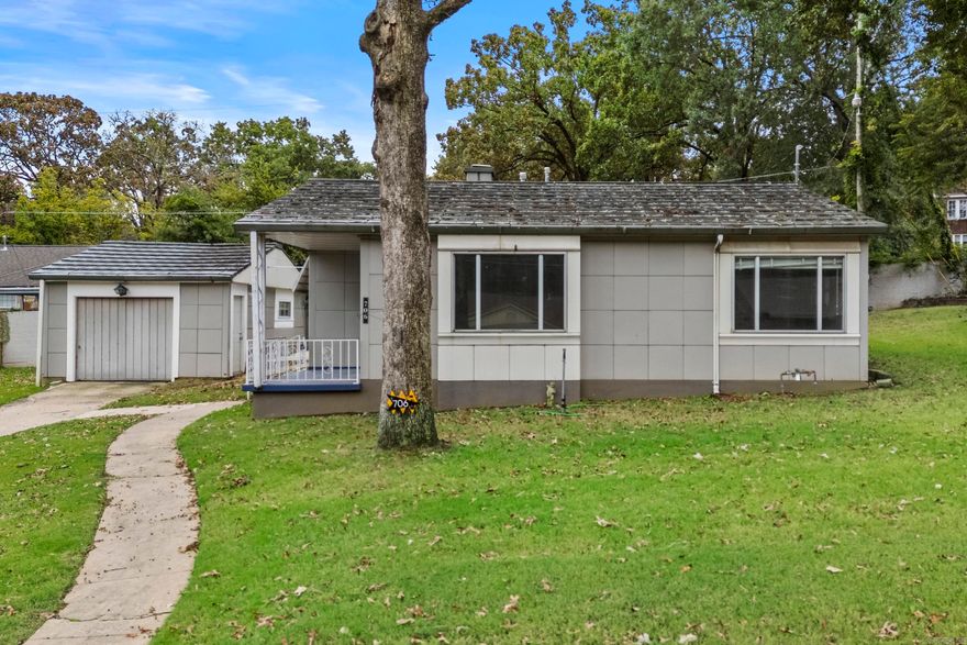 This is the MOST unique property you will see! It's a Mid Century Modern home like no other! Lustron houses are prefabricated enameled steel houses developed in the post-World War II era United States. Only 4 in AR.  It can also be listed on the National Register of Historic Places.  There are tax benefits to this as well.  This home borders the Park Hill historic district in one of the most desirable areas of NLR.   A NEW HEATER INSTALLED 11-25-25 AI pictures have been added to give an idea of staging possibilities. Home is being sold AS-IS, no repairs Documents abt National Register of Historic Places  and Tax benefits are attached.