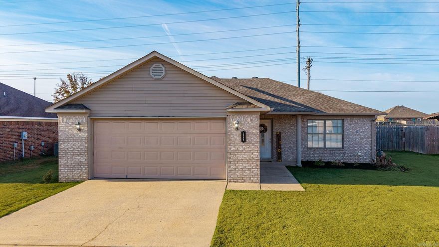 Welcome home to this inviting 3-bedroom, 2-bath home located in the desirable Spring Valley neighborhood of Conway. The spacious family room features a cozy corner fireplace, creating the perfect spot to relax or gather with friends and family. The eat-in kitchen offers a comfortable space for everyday meals and casual entertaining. With a functional layout and warm, welcoming feel, this home is ideal for first-time buyers, down-sizers, or anyone looking for comfort and convenience in a great location.