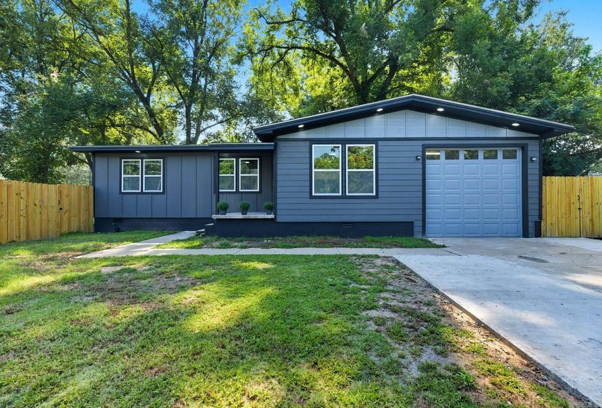 Step into a brand-new living experience with this fully gutted and renovated home! Everything inside is fresh and new, from the 3 spacious bedrooms and 2 modern baths to the elegant granite countertops and luxury vinyl plank flooring throughout. Situated on a large 0.32-acre fully fenced lot, you'll have plenty of outdoor space. Plus, there's a convenient one-car garage and durable Hardie board siding for extra peace of mind. Even better, you’re just 7 miles from downtown Little Rock and only 2 miles from I-430, making commuting a breeze.