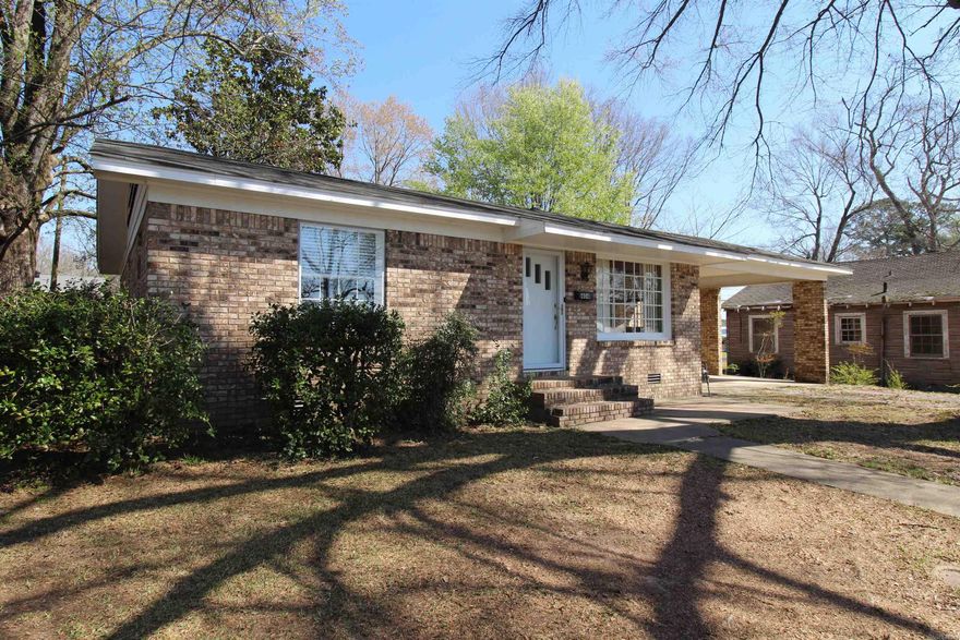 Can find a better built house than this one-yesteryears workmanship*easily could be a three-bedroom home*beautiful hardwoods and LVP floors*new range and venta hood*new water heater*new light and plumbing fixtures*fresh paint*new blinds*two living areas*nice carport with huge outside storage*large backyard with beautiful Magnolia tree*the price includes a new roof and new HVAC-seller will have these replaced prior to closing*age of home is estimated*CUTE HOUSE!!!!!