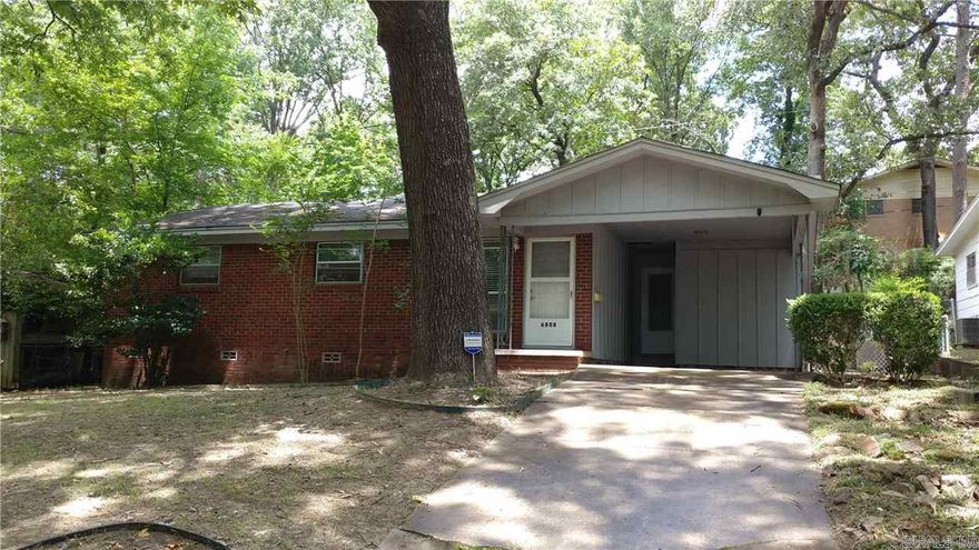 See Show/Agent Remarks  Located at 6808 Burton is a 3BR/1.5BA House for Rent in Little Rock with approx 1358 SQ FT!  Kitchen is furnished with Fridge, Gas Range, Micro/Vent hood, D/W.  There is a separate dining room  Washer & Dryer are FURNISHED and in Separate Utility room  Includes: CH/A, Ceiling Fans, LOTS of closets, Blinds, Dining  Room/Den combo, LARGE Fenced Yard with Patio & exterior storage building, 1 car Carport