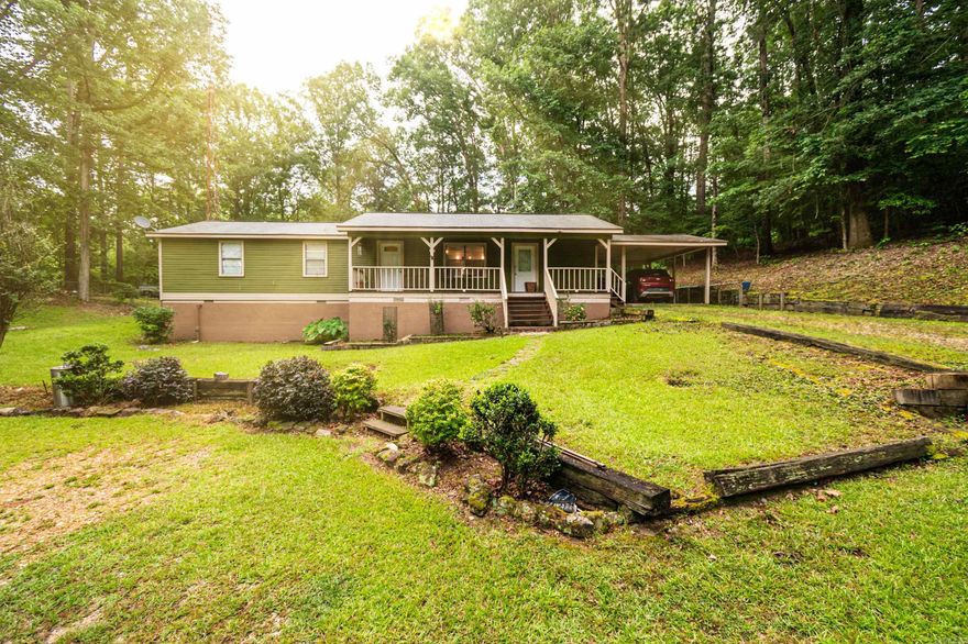 Rare opportunity on nearly 6 ACRES! This charming 3-bedroom, 2-bath home features stylish updates throughout and includes a flexible space that can easily be converted into a 4th bedroom. Enjoy a beautifully remodeled kitchen and living area, perfect for entertaining. Additional highlights include a fully encapsulated basement, fresh interior paint, new flooring, custom cabinetry, updated lighting fixtures, a recently rebuilt porch, a remodeled bathroom, and a convenient storage shed. This thoughtfully updated home offers both comfort and functionality in a serene, spacious setting. Schedule your showing today!