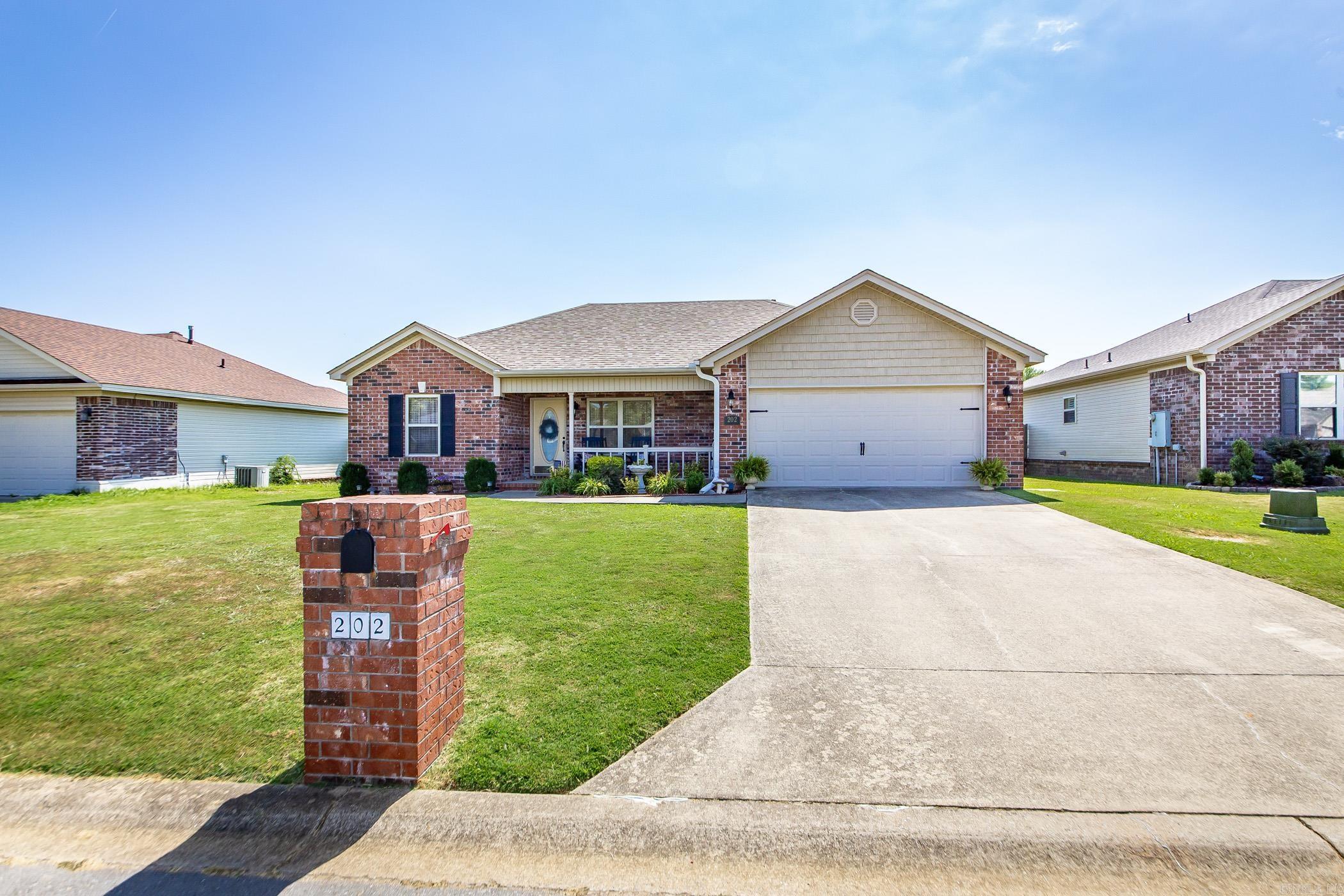The pride of ownership shows here, and you will not be disappointed! Everything you are looking for is here! Come and see this beautiful 3 bedroom, split floor plan home that is move-in ready! Seller has gone the extra mile here: New roof and A/C 2023, new flooring, lights, added kitchen granite countertop, new tile backsplash, new appliances (2022-2023), new microwave 2024, new gutters, landscaping, backsplash, faucets, Levolor blinds, added insulation, professionally painted kitchen cabinets, new insulated garage door, new kitchen faucet, and the list goes on and on! Guest bathroom even has an extra storage closet. Don’t miss out on your opportunity to sit and enjoy your coffee or cookouts/get togethers in your backyard with a privacy fence and fire pit! If the weather doesn't cooperate, you can stay indoors and enjoy your gas fireplace! Even the refrigerator stays! LOTS of storage and tray ceilings help to complete this beautiful home! Taxes stated are after homestead credit. Bring a FULL PRICE OFFER and get an Italian leather love seat! Agents, see remarks.