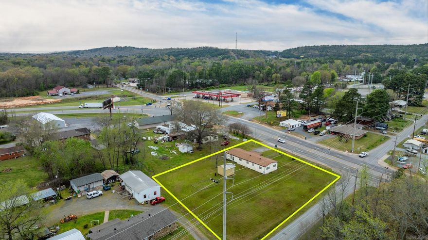 Located just before North entrance to Maumelle. High Traffic! Close to Interstate I-40! This is a growing & developing area. House is sold "AS IS" - NO Repairs. No Seller Property Disclosure. This is a great investment opportunity! See MLS# 24010095 for corresponding listing. *See Agent Remarks*