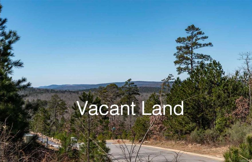Rare opportunity to purchase a large lot measuring 1.42 acres in the heart of West Little Rock accessed through Valley Falls Estates. This lot is currently not platted as a part of Valley Falls, however the POA would support the incorporation.