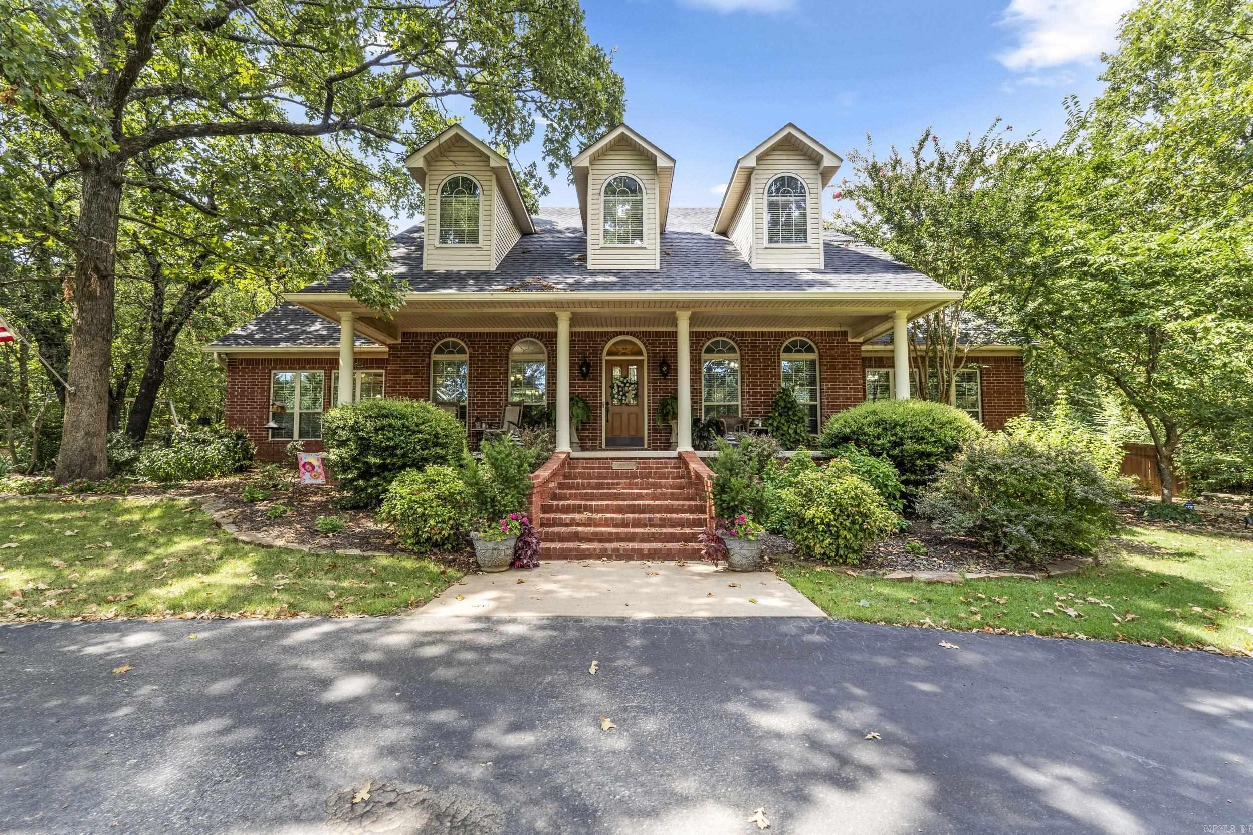 Watch the virtual tour drone video first! Professional photos coming soon! This family friendly home sits on 1.49 tree covered acres in the Cresthaven Sub. You will enjoy an afternoon dip in the swimming pool complete with diving board. The backyard is fenced to ensure privacy from neighbors. The landscaping is amazing with a circle drive for extra guest parking. The grandchildren & their parents have ample space upstairs for making the holiday stays welcoming. An office is perfect for the work from home or a lovely music room. Crown mouldings accent windows, doors, and baseboards. A true southern living style home. Seller will allow $5,500 for pool liner replacement.