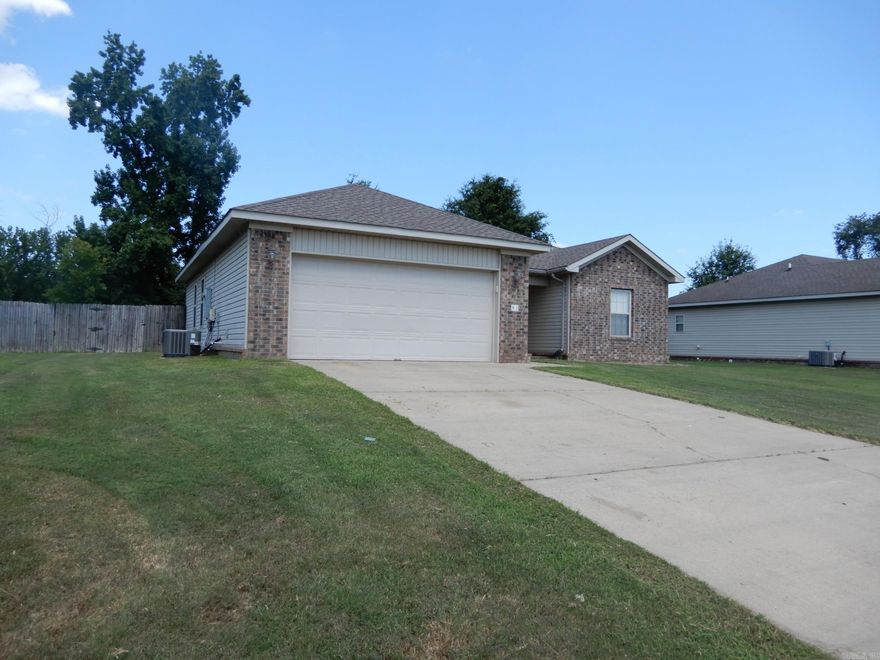 Well maintained 3 bed 2 bath home sits in a nice neighborhood in Ward, new roof and flooring replaced in 2022. new heating and cooling replaced in 2025. Master bed is separate from other bedrooms. Home has a nice wind sail covered sitting area in back yard. with home being close to Cabot/Jacksonville makes for easy shopping. Owner is having home professionally.