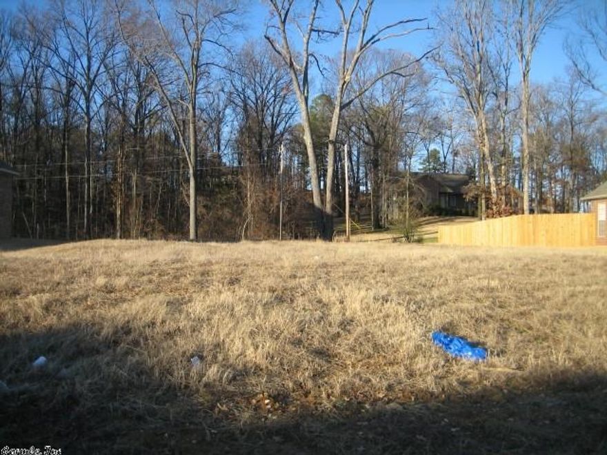 Beautiful building lots backing up to Craighead Forest