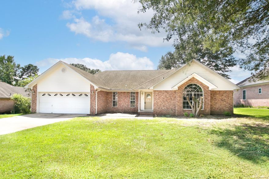 Looking for a home on the Southside of town? Here's your opportunity! This all-brick 3-bedroom, 2-bathroom home is priced to sell and conveniently located near schools, shopping, and amenities.  You'll love the oversized eat-in kitchen, complete with an island, abundant storage, and a separate room that can be used as an office, playroom, formal dining room or living room—perfect for gatherings. The spacious family room features a cozy fireplace with a gas starter, ideal for relaxing evenings.  The huge primary suite offers a private retreat with two walk-in closets, a double sink vanity, a whirlpool tub, and a separate walk-in shower.  Enjoy the outdoors in the generous backyard, complete with a deck—perfect for weekend cookouts or unwinding under the evening sky.  This home is being Sold As Is, but with updating and renovation, it has the potential to truly shine. Agents, please see confidential remarks.  Call today to schedule your private showing!