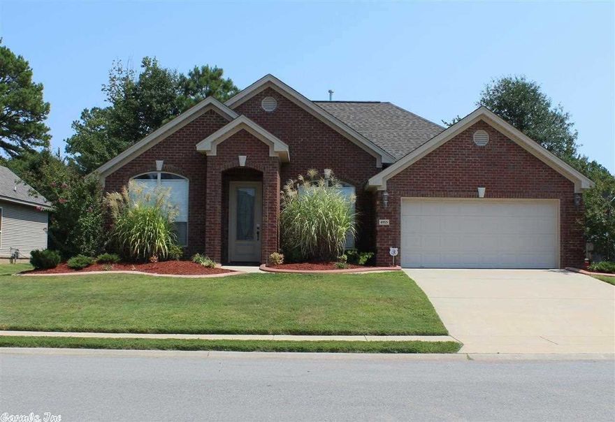 100% financing available for qualified buyers!! Gorgeous energy efficient home that is just like NEW!! Lots of luxury at a low price!! So many extras incl slab granite countertops in kitchen, extra crown molding, hardwood floors, high ceilings, custom fireplace, designer paint colors, exquisite master suite and bath!! Split floor plan with fenced in back yard. Get your "Chenal Valley" house today!! This won't last long!!  Window treatments & rods do no convey with property