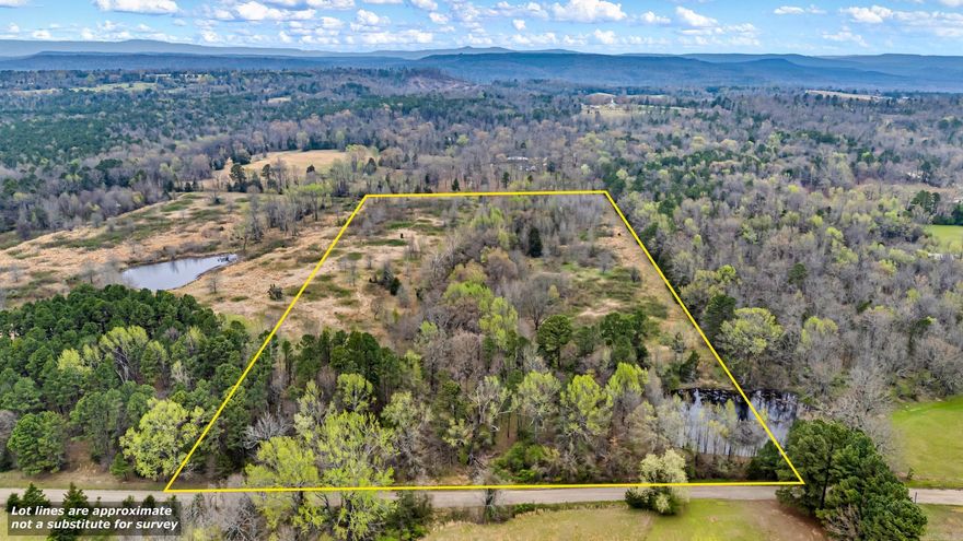 20 acres with a small pond outside of city limits of London/Dover area! Partially fenced. Utilities are at the road.