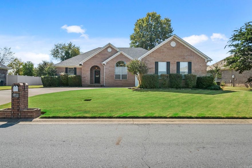 Welcome to this beautifully maintained 3 bedroom/2 bathroom home in the heart of Conway! This property has been meticulously cared for, making this home "move in ready" for its new owner. The home has a spacious split bedroom floor plan, large living areas, eat in kitchen, dining room, laundry room, and much more! The primary bathroom features a large soaking tub, a walk in shower, along with a large walk in closet. Going out back you'll step onto a covered patio that lets you relax and enjoy the serene neighborhood and calming waterfall water feature. Also includes a large 2 car garage and ample parking in car driveway. Come check this one out today!