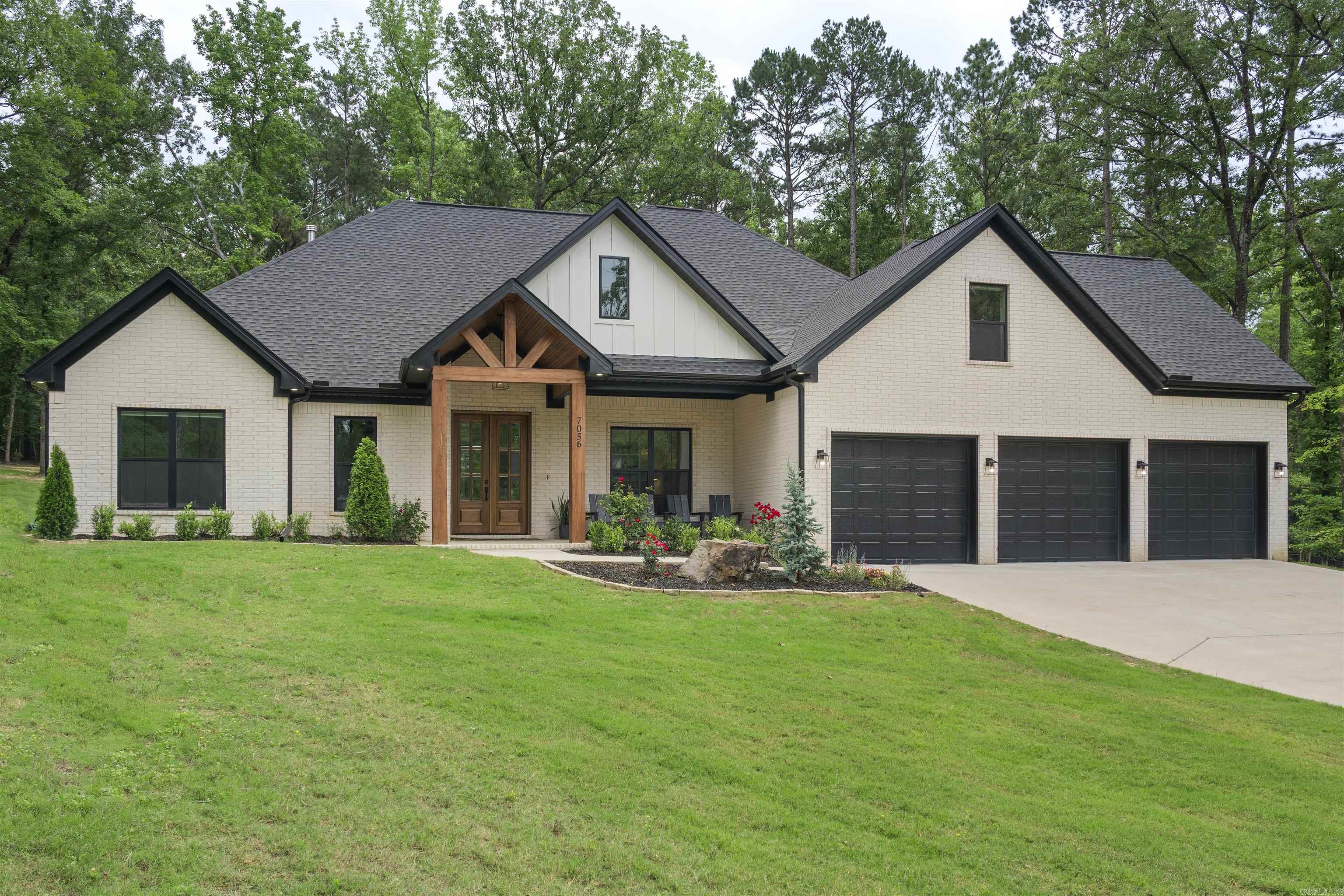 Welcome to your dream home! This beautifully maintained four bedroom, three bath residence sits on a park like one plus acre lot, offering privacy, space and serenity. Inside you will enjoy an open layout in like-new condition with high-end finishes throughout. Spacious living areas, a gourmet kitchen and a luxurious primary suite. This wonderful home also includes an executive office, three car garage and a stunning back yard with a stained concrete patio extension. Don't miss your opportunity to own a move-in ready home in a truly exceptional park like setting. Agents see remarks.