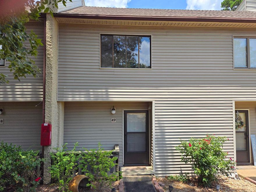 Lovely two-bedroom Condo with brand new carpet upstairs and new Vinyl Plank flooring downstairs. Just freshly painted upstairs and downstairs. Perfect location just across the parking lot to the COOL POOL and tennis courts and new Pickleball courts going up. Nice balcony upstairs next to one bedroom plus a nice porch downstairs. Two local golf courses for your convenience. Heart center with indoor swimming pool plus two outdoor pools that you can use. Ninety miles of UTV trails. Plus, a nice Marina with boat rentals, food, clothes and boat slips. Bowling Alley has been updated with all new equipment, food and drinks. Fairfield Bay has a lot to offer for everyone.