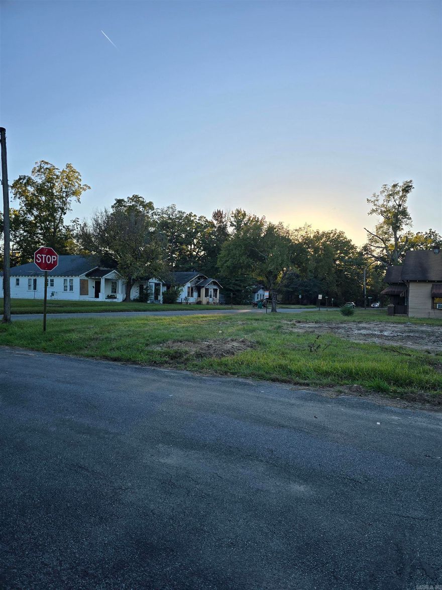 Build your dream home on this spacious corner lot located in Pine Bluff! This land is ready-to-build and offers endless potential for your custom home or investment property. Enjoy convenient access to schools, shopping, and major roadways while being tucked away in an established neighborhood. Utilities are available at the street, making this the perfect opportunity for an easy start to your next project.  Don’t miss your chance to bring your vision to life — your future home starts here!