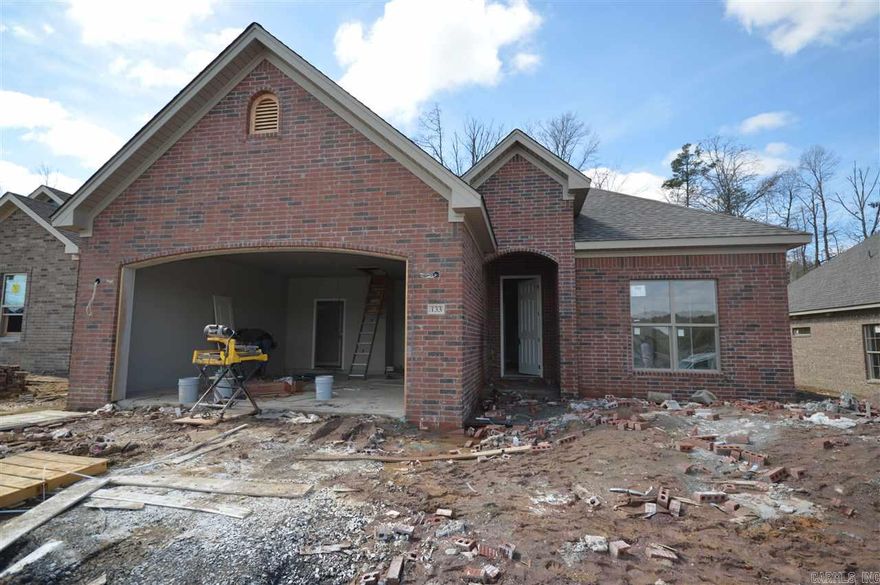 Brand new 4 sides brick home in the revitalized Villages of New Bedford Subdivision. These new homes are being built by two of central Arkansas's best builders Graham Smith and Randy James. Open floor plan. Flat lot. Thick crown molding. Interior Arch ways through-out. Two eating areas. walk in master closet. . POA dues pay to maintain the entrance and common areas.  GET IN EARLY TO DESIGN THE INTERIOR!!!!!
