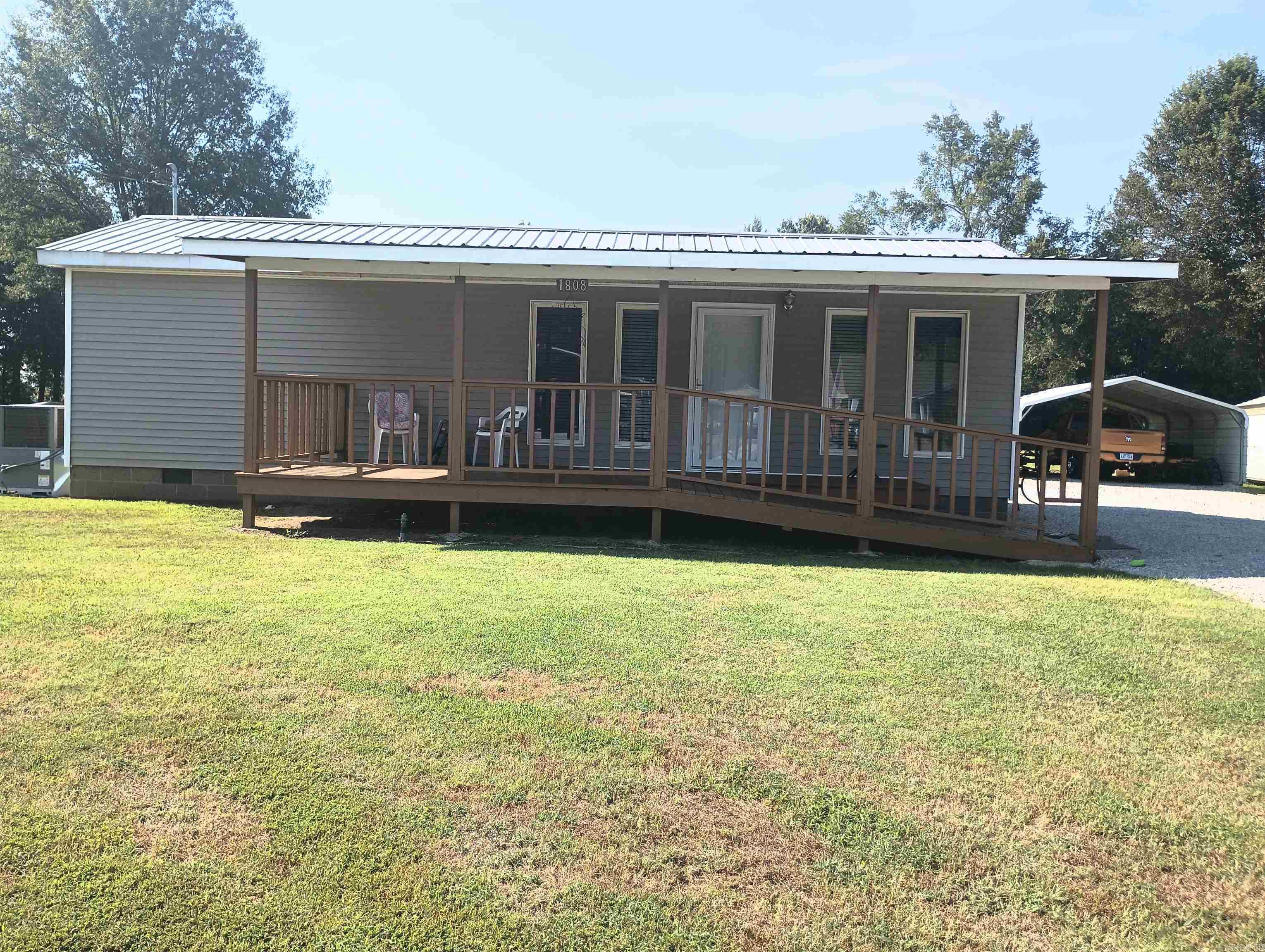 Cute, well maintained 1 Bedroom, 1 Bath all electric home features rustic interior, new HVAC & electric range, vinyl siding, metal roof, cedar floor joists, 2x6 walls. Refrigerator stays. Property in flood zone. Flood elevation certificate available. 2 16x12 wood storage building, 110 wiring. 12x24 Morgan Building. 18x20 Detached carport. All on a large lot on dead end street. SEE AGENT REMARKS.