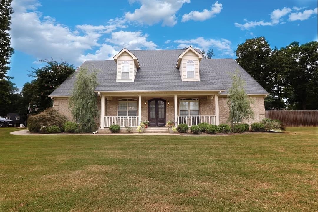This stunning 4-bedroom, 3.5-bath home in the desirable Brookland School District offers the perfect blend of space, comfort, and upgrades all on over an acre of land! Step inside to discover new flooring throughout, a beautifully remodeled master bathroom, and a cozy fireplace in the main living area. The spacious upstairs features a HUGE game room, an additional bedroom and bathroom, plus a large walk-in attic space with endless potential. Outside, enjoy summer days in the in-ground pool, complete with a privacy fence, and take advantage of the detached shop for hobbies or extra storage. This one has it all schedule your private tour today!
