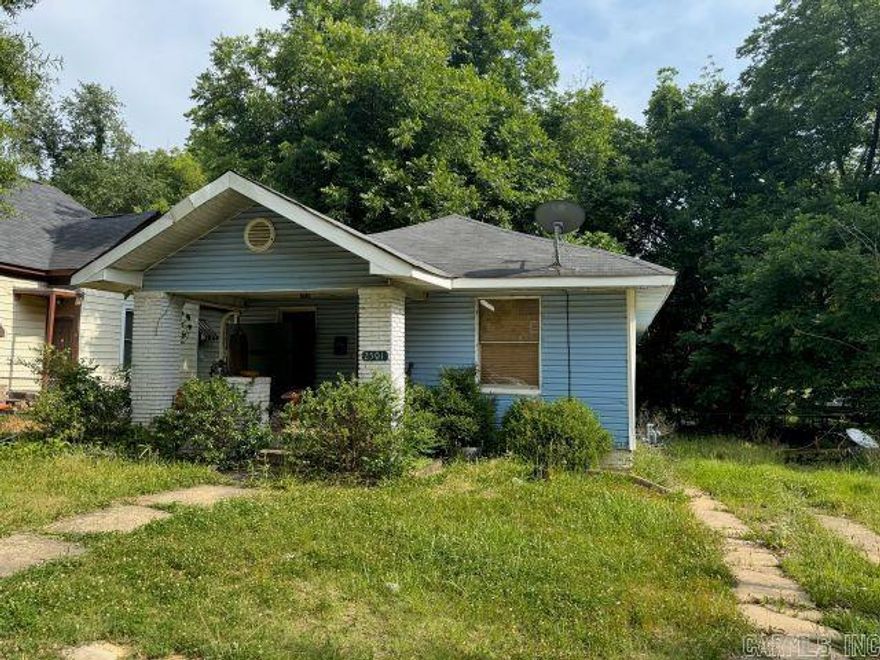 Here's a rare and impactful opportunity to create something meaningful in a neighborhood with deep historical roots. This property is ideally situated directly across from the iconic Little Rock Central High School. While the existing structure on the property is a teardown, this lot presents a blank canvas for visionary developers and/or investors.  Situated in a designated historic district—improvements may require approval. Conveniently located near city amenities, public transit, and cultural landmarks. Whether you’re looking to develop or invest, this lot provides a powerful foundation for your next project. Please see agent remarks for additional information.