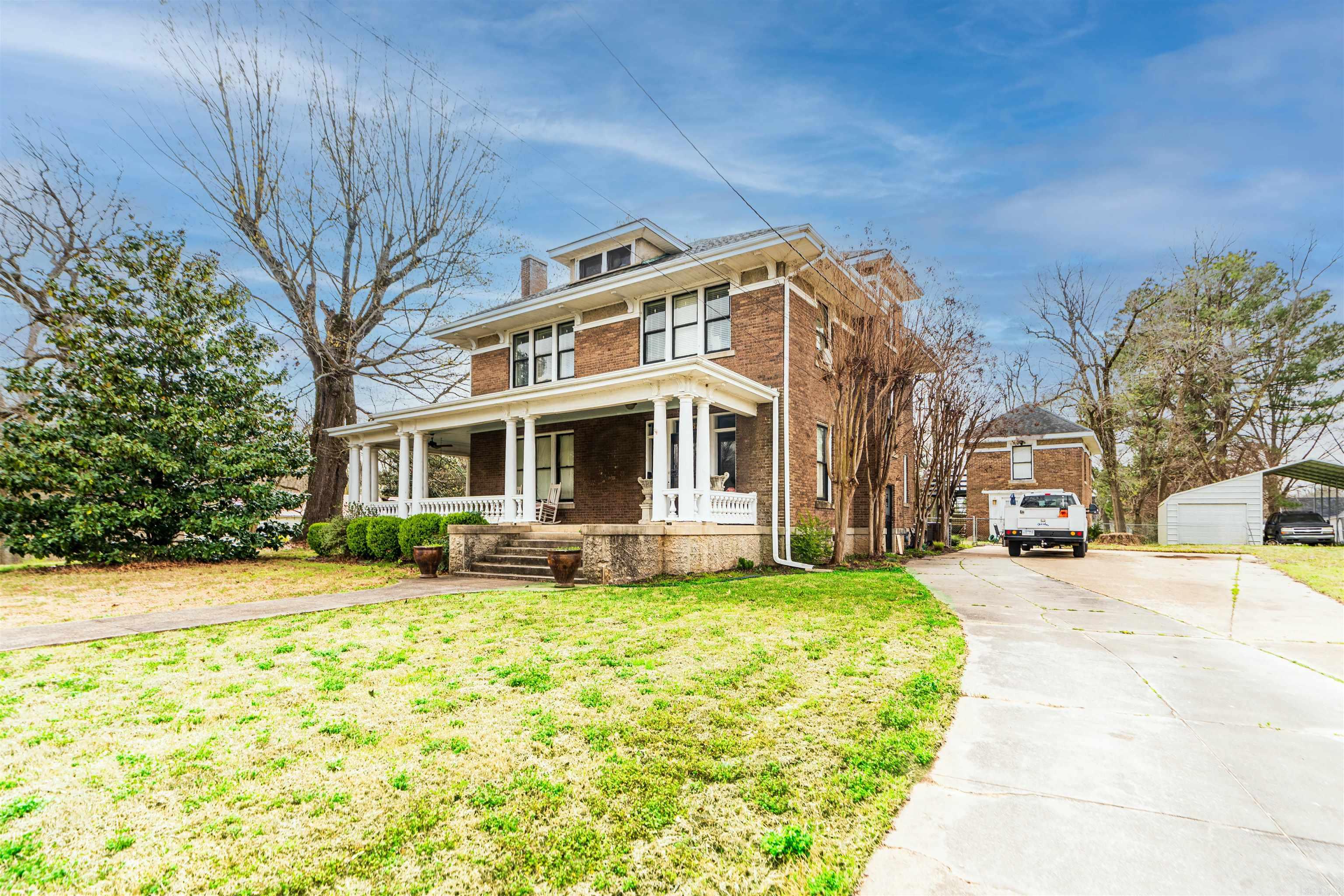 Discover timeless charm in this beautifully maintained historic home in the heart of Marianna, AR. Featuring original architectural details and thoughtful updates, this residence blends character with modern comfort. Enjoy spacious living areas, a welcoming front porch, and a peaceful setting near local amenities. A rare opportunity to own a piece of local history—schedule your showing today!