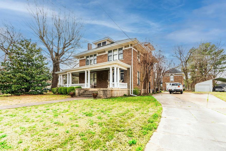 Discover timeless charm in this beautifully maintained historic home in the heart of Marianna, AR. Featuring original architectural details and thoughtful updates, this residence blends character with modern comfort. Enjoy spacious living areas, a welcoming front porch, and a peaceful setting near local amenities. A rare opportunity to own a piece of local history—schedule your showing today!
