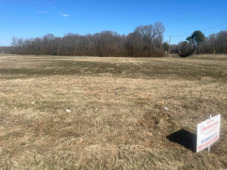 Great, extra large subdivision lot, ready for your new dream home.