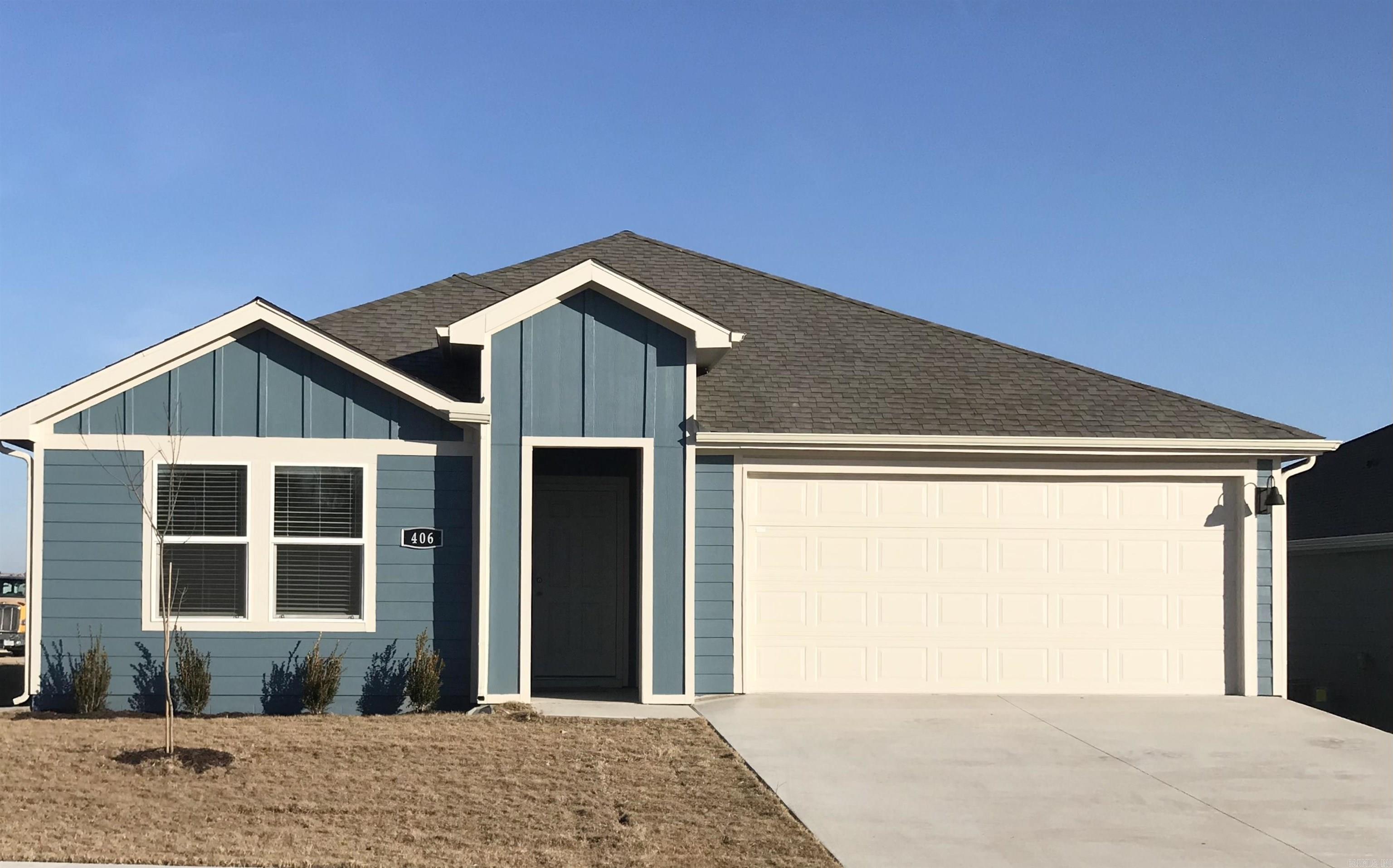 Homes under construction due to be ready around May 2025. Representative photos!  Beautiful CALI Plan in Shiloh Grove, located in beautiful Mabelvale, Arkansas.  Luxury vinyl plank flooring in entry, kitchen, living room, breakfast nook, bathrooms, and laundry.  Carpet in the bedrooms.   36-inch cabinets in the kitchen with lovely Granite kitchen countertops with Stainless Steel Undermount Kitchen Sink and Garbage Disposal!  LED lighting throughout! Garage Door Opener.  Exterior 4-sided Hardi® Siding.  Taxes and Parcel # TBD.  Association Fees are estimated.  Ask about the Special Builder Warranty. Images representative of plan only and may vary as built.