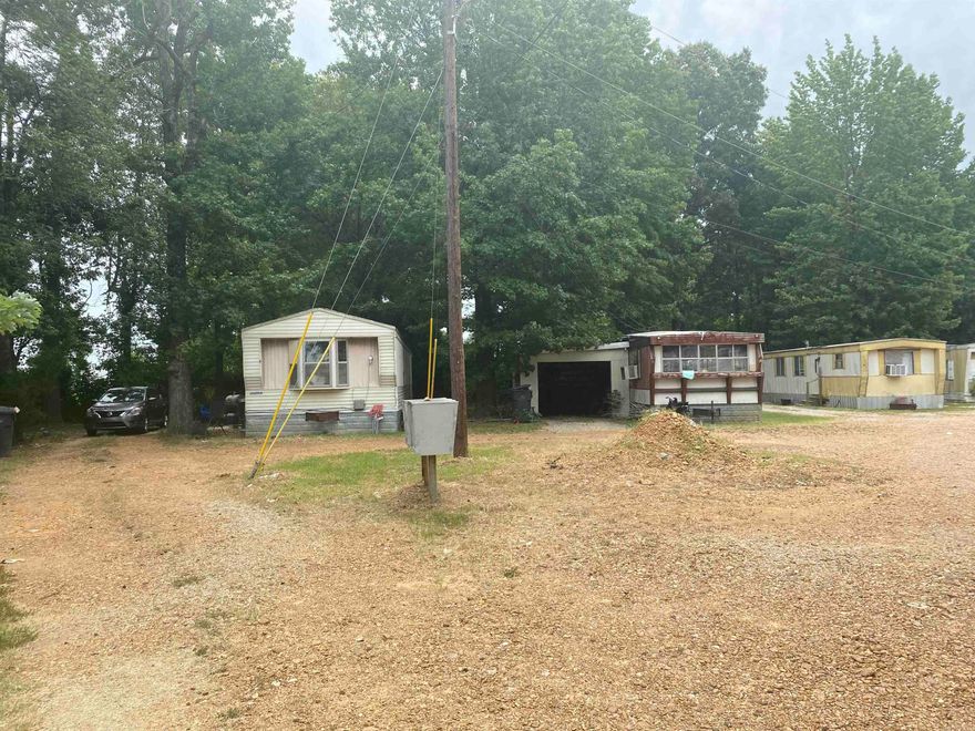 Portfolio of 4 Mobile home parks in Jonesboro AR consisting of 29 park owned homes, and 2 vacant pads. 3 of the 4 parks sit on R-3 high density multifamily lots and the 4th sits on a C-3 zoned lot that is grandfathered in for its existing use or would make a great place to build a self storage facility. Owner financing is available with a substantial down payment. Call for more information or to request financials.   Portfolio address: 212 Pecan, 215 Pecan, 405 N Rogers, 1414 Nelms, 1416 Nelms.