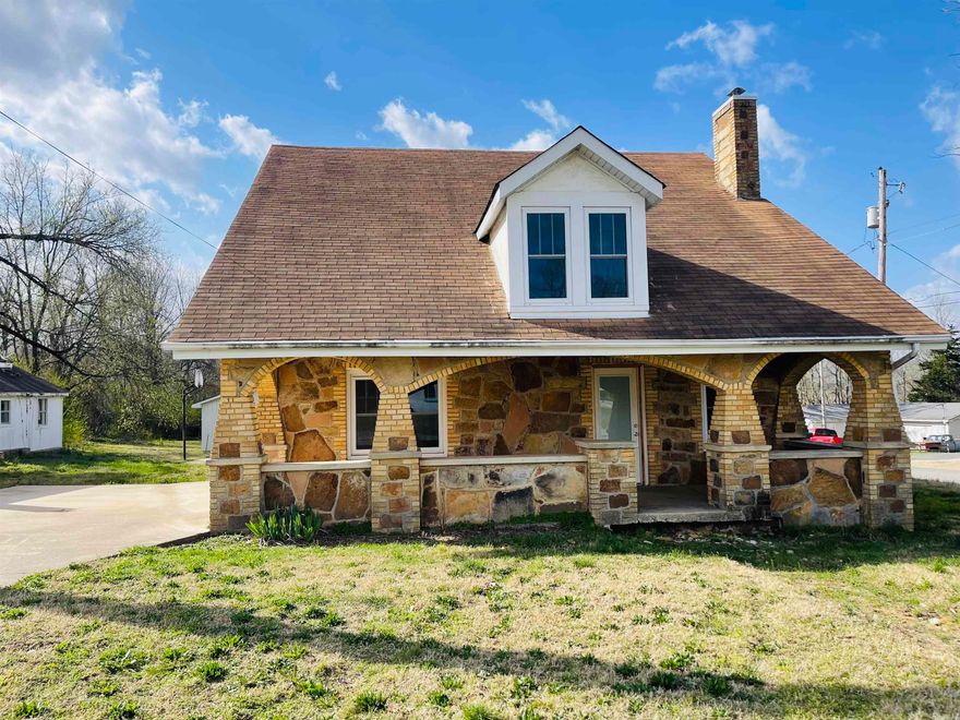 This well-built stone home boasts original hardwood floors, new exterior doors and windows, a beautiful wood stove, and an ornate hearth. This quaint home is also in close proximity to a premier elementary school, an esteemed library, and many local businesses. This home has amazing potential and could fit the needs of a diverse array of buyers.