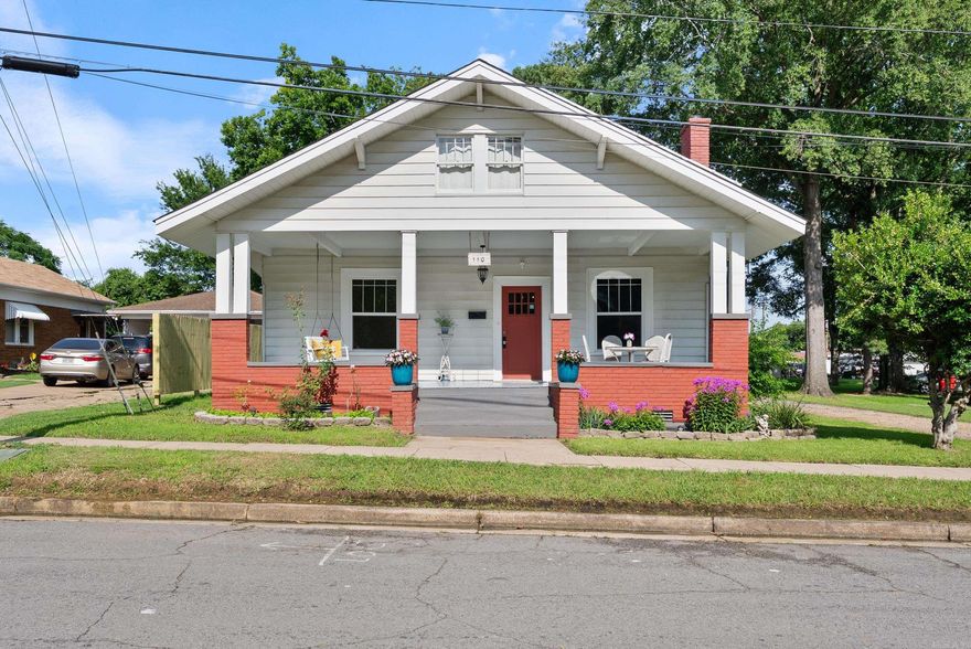This wonderful Craftsman style home offers 2,354 Sq.ft of beautifully designed living space, featuring 3Bedroom downstairs. One of those bedrooms could double as a sunroom or an office.  2 bedrooms Upstairs along with a great area for crafts or storage.  2 updated bathrooms downstairs.  Unwind in the cozy living room adorned with wood ceiling beams & woodburning fireplace. Kitchen remodel in 2023 boasts of custom cabinetry & stunning granite countertops. Let's not forget the pot filler.  Solar panels installed in 2022 ensure energy efficiency & they are paid for, giving you peace of mind. Home exterior is equally impressive with a new roof installed in 2015 & custom low-e windows added in 2023. Enjoy year-round comfort with the HVAC system for downstairs. Home's plumbing was upgraded to PEX in 2023 along with new sewer drains. Outside, a well provides water to maintain the beautiful flower beds.