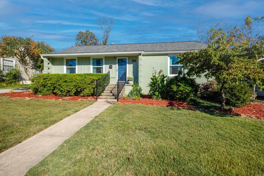 Ideal location, extensive updates and great style make this Kingwood house the perfect place to call home. Many major updates have been done in the past 3 years, including fresh paint throughout the interior and exterior. In 2023 the kitchen was updated with new luxury vinyl plank flooring, subway tile backsplash, painted cabinets, new quarzite countertops & stainless steel dishwasher. There's also a 5-burner gas range and new vent hood. The home's original hardwood floors are in great condition. The full bath features an updated bathtub & shower with custom tile surround. The charming half bath has a new vanity & removable floral wallpaper. The roof and triple-pane windows (2022), HVAC (2023) and water heater (2025) have all been replaced. Improvements continue outside with a backyard patio, brick accent wall, built-in propane grill, French drains and a rebuilt one-car garage. Move in and instantly enjoy the beautiful updates & valuable improvements. See associated documents for full list of updates. Agents see remarks.