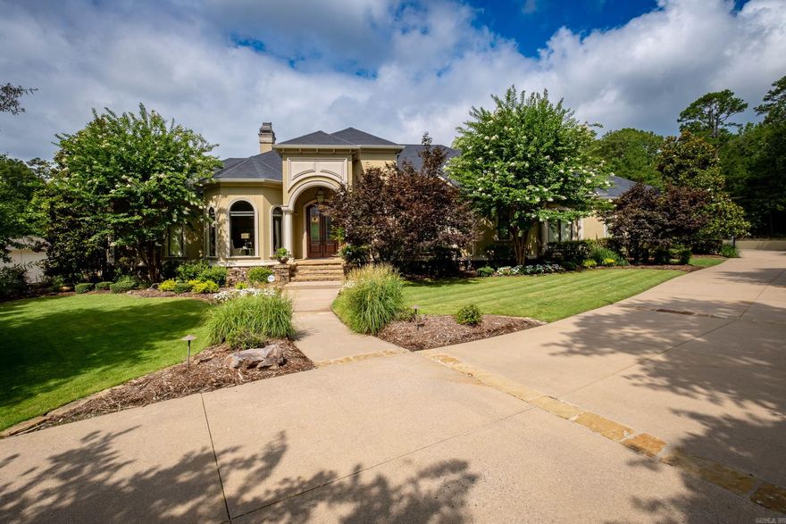 Welcome to the epitome of luxury living at this custom-built masterpiece by Kevin Hughes, nestled on one of the largest lots along the picturesque Bear Den Golf Course. With an impressive 297 feet of frontage, this residence offers unparalleled views and privacy in a serene golf course setting. Spanning across 5332 square feet of meticulously designed interior space, this home boasts a blend of sophistication and comfort. Every detail has been carefully curated, from the exquisite finishes to the seamless flow of the floor plan, catering to both relaxation and entertainment. Outdoor living is elevated to new heights with1500 square feet of covered space, seamlessly blending indoor and outdoor living. Whether you're hosting al fresco dinners or lounging in the sun-drenched pool. UNDER CONTRACT BEFORE LISTED