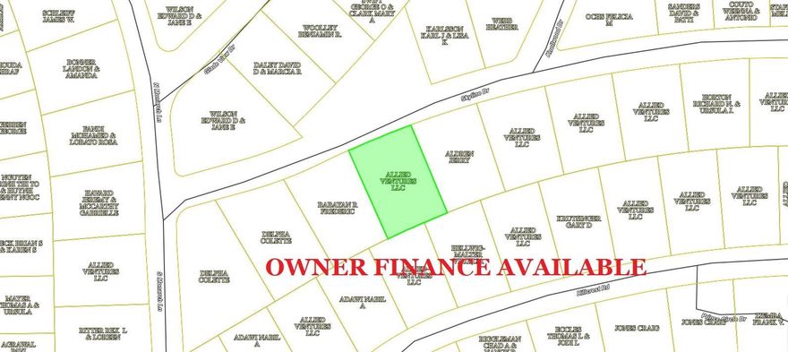 Owner-finance or cash. Area has water tap-in available, septic needed, propane needed, power available and great area amenities. Great for cabins & Airbnb investors. Simple owner-finance terms. Owner/Agent. Discount for purchasing 10 or more lots.  Parcel# 800-05678-000