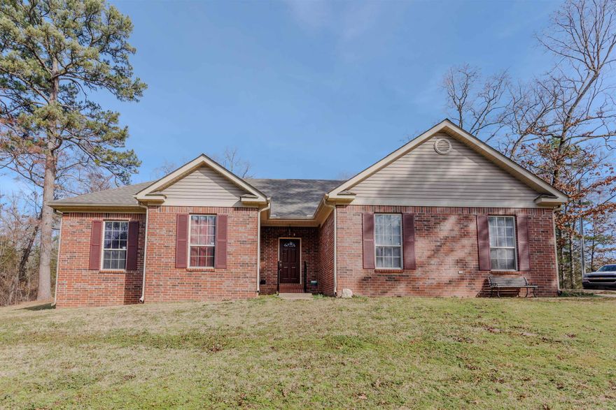 Fully bricked home on almost 1 acre, right by Harris Brake Lake! This 3 bedroom, 2 bathroom home has new flooring and paint. The HVAC unit is only 2 years old. The roof was replaced in 2018. The home is fully guttered and the septic was pumped last year. If you're looking for your own piece of paradise that is centrally located for outdoor recreation, you've found it here in Perryville, AR! Fiber internet is available at this home. Approximately 20 minutes to Petit Jean State Park, 30 minutes to Pinnacle Mountain State Park, 15 minutes to Lake Maumelle, 10 minutes to Lake Sylvia and 500' from Allen Point Fishing Pier on Harris Brake Lake!! Plenty of space to add a shop or garden area!