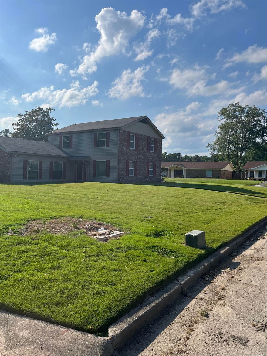 RELOCATION! RELOCATION! Come and bring your best offer on this property! The property is being sold “As Is”. Amazingly large home for a growing family! The owner is extremely motivated and would love to provide you with $5,000.00 in closing cost assistance, $2,500.00 in home upgrades and a one year home warranty, valued at $500.00, with an acceptable contract. The owner would love to assist you with closing on your new home, as soon as possible. Please come and see your new home.  Amazing home with fantastic corner and curb appeal. This home is centrally located to everything: medical support, shopping, the new public library and aquatic center. The living space is incredible and wonderful for entertaining and quality time at home. There are four bedrooms and two and a half bathrooms. All bedrooms are upstairs. The home has a massive sized den, with beautiful built in bookshelves and an operational fireplace. The room is large enough for a sitting area, entertainment area and office space. There is a formal dining room, formal living room and a breakfast area. Let this home be the start of your next journey!! The upstairs HVAC unit was replaced in July 2024. Please call us today!